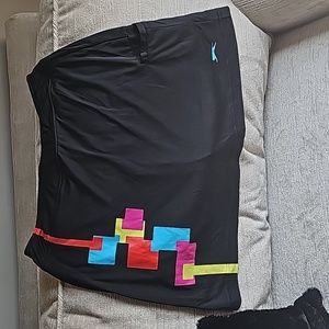 Slazenger Golf Tennis Skirt Black Size Small